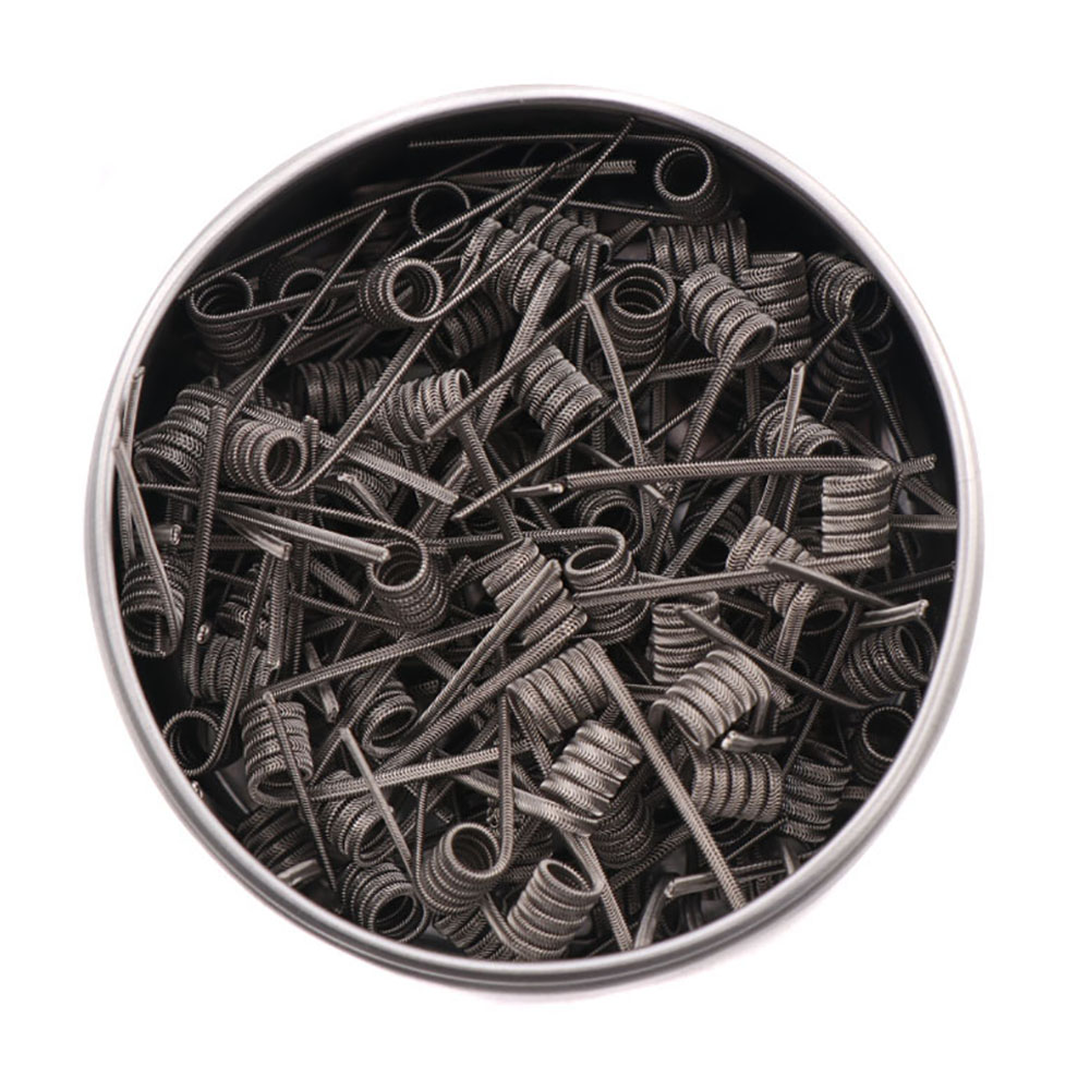 Clapton Wire Pre Built - НОВИНКА XFKM 100 шт./упаковка NI80/A1/SS316L Alien