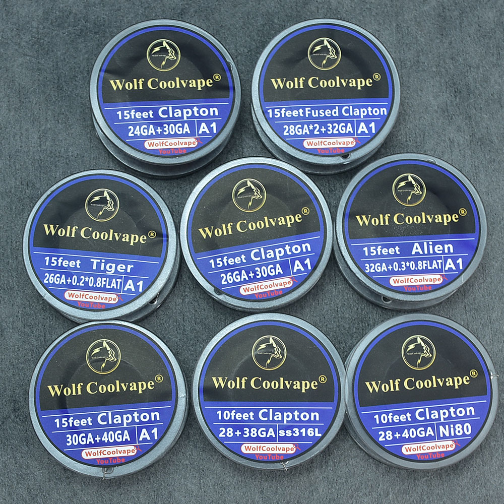 Clapton Wire Pre Built - Alien Fused Clapton проволочные катушки Tiger