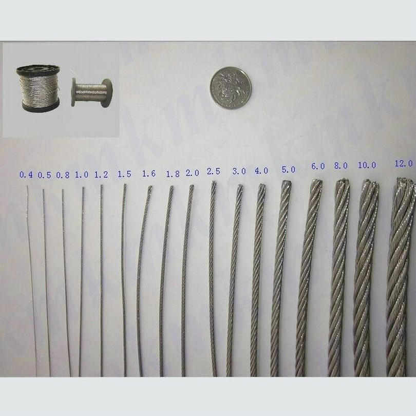 Stainless Wire Ss316 - Кабельный трос HQ HW02 из нержавеющей