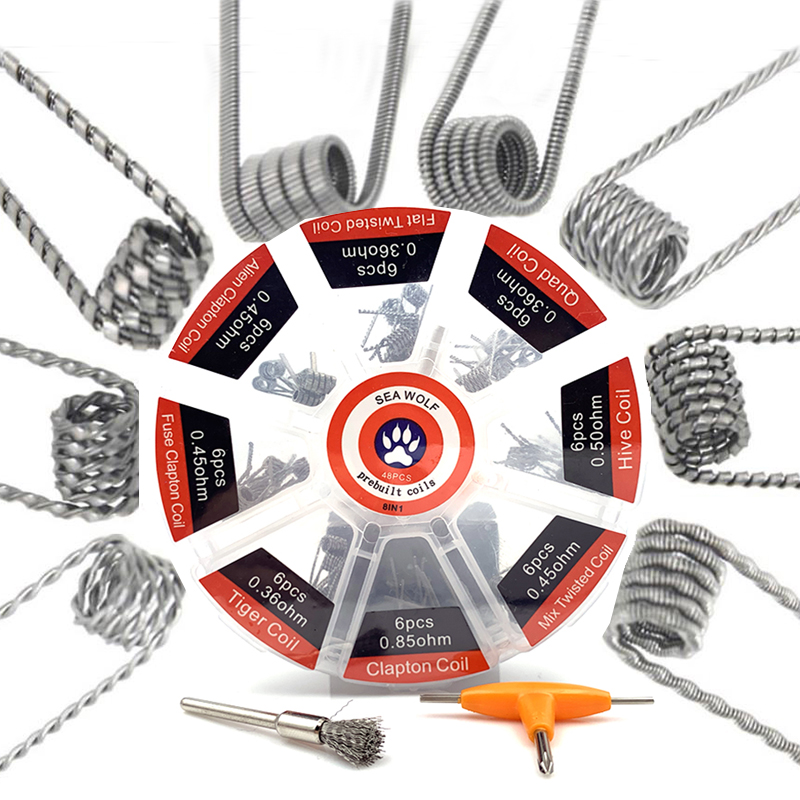 Clapton Wire Pre Built - Готовые катушки (8 типов): Alien Clapton,