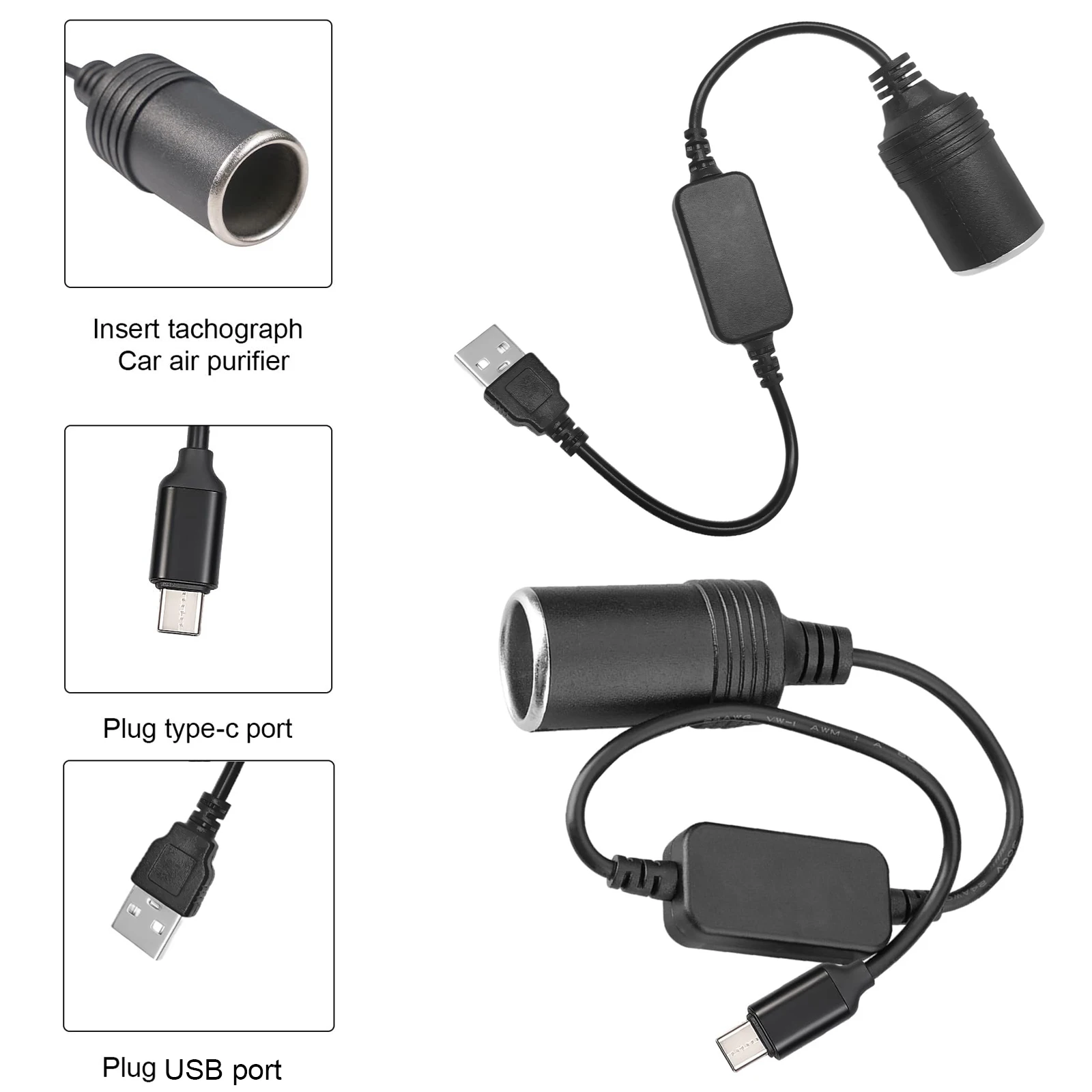 Accessories Experts Vape - Адаптер-конвертер USB Type-C (штекер) на гнездо
