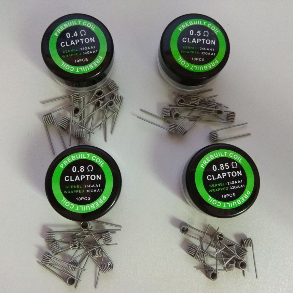 Clapton Wire Pre Built - 10 шт./упак. Предварительно сплетенные нагревательные провода