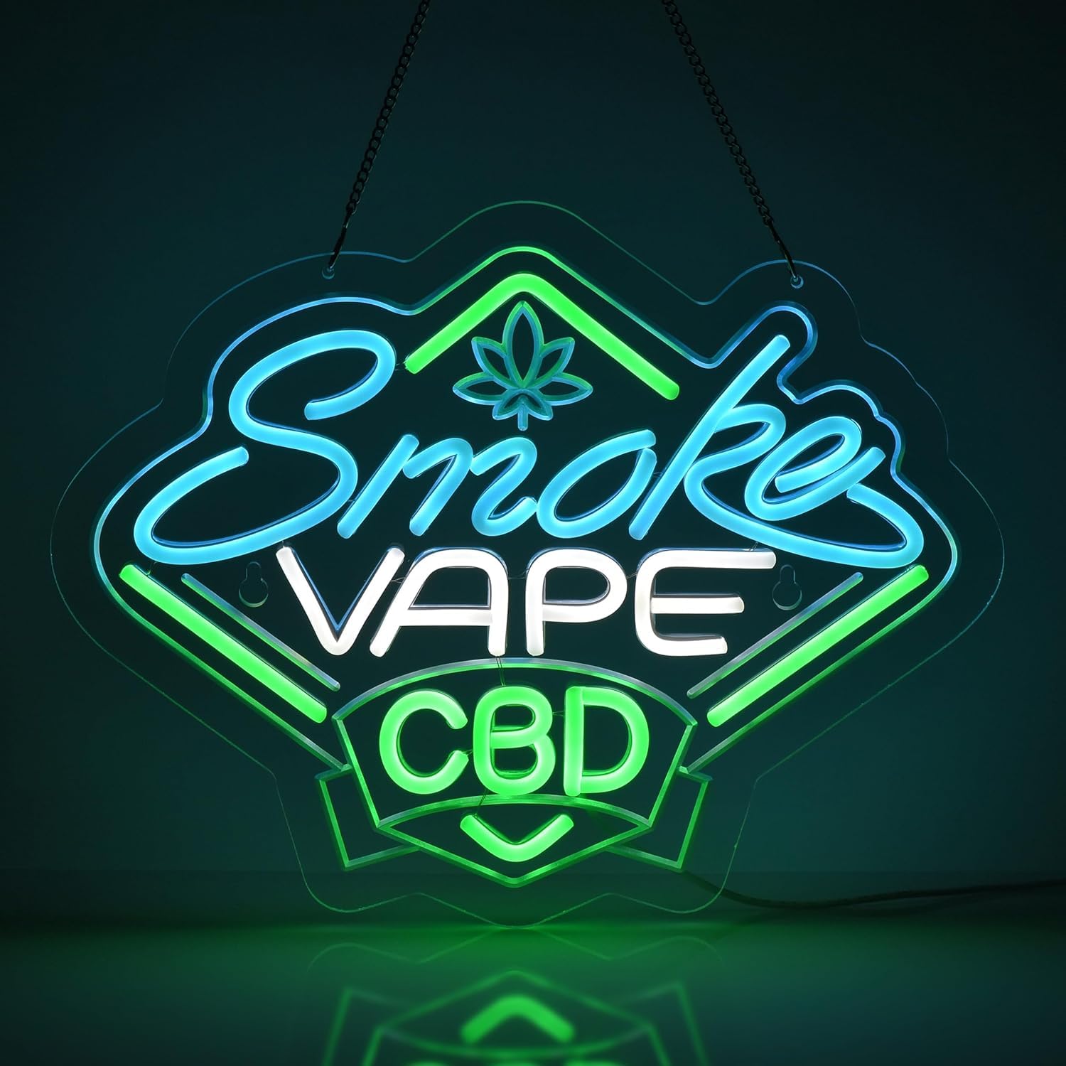 Vaping Shop - Неоновая вывеска для магазина курительных принадлежностей