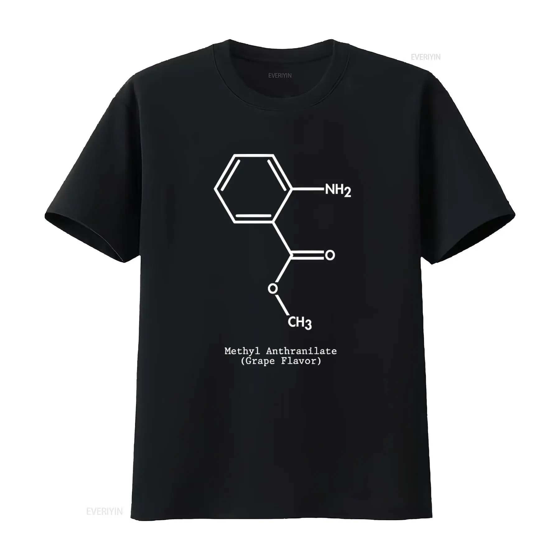 Vaping Shop - Футболка с дизайном молекулы винограда и