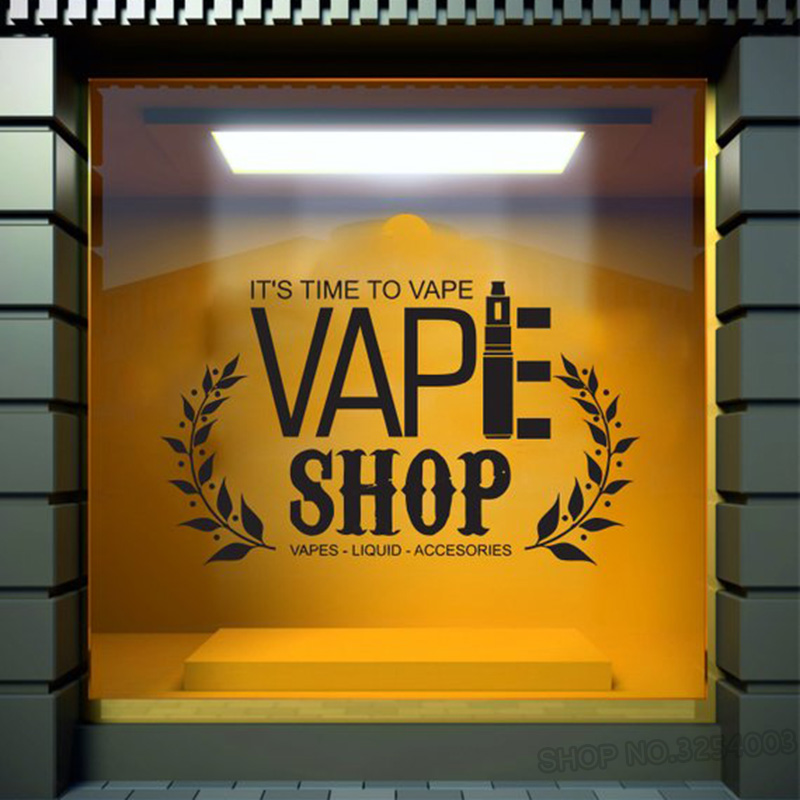 Vaping Store - Электронная сигарета с надписями на стену,