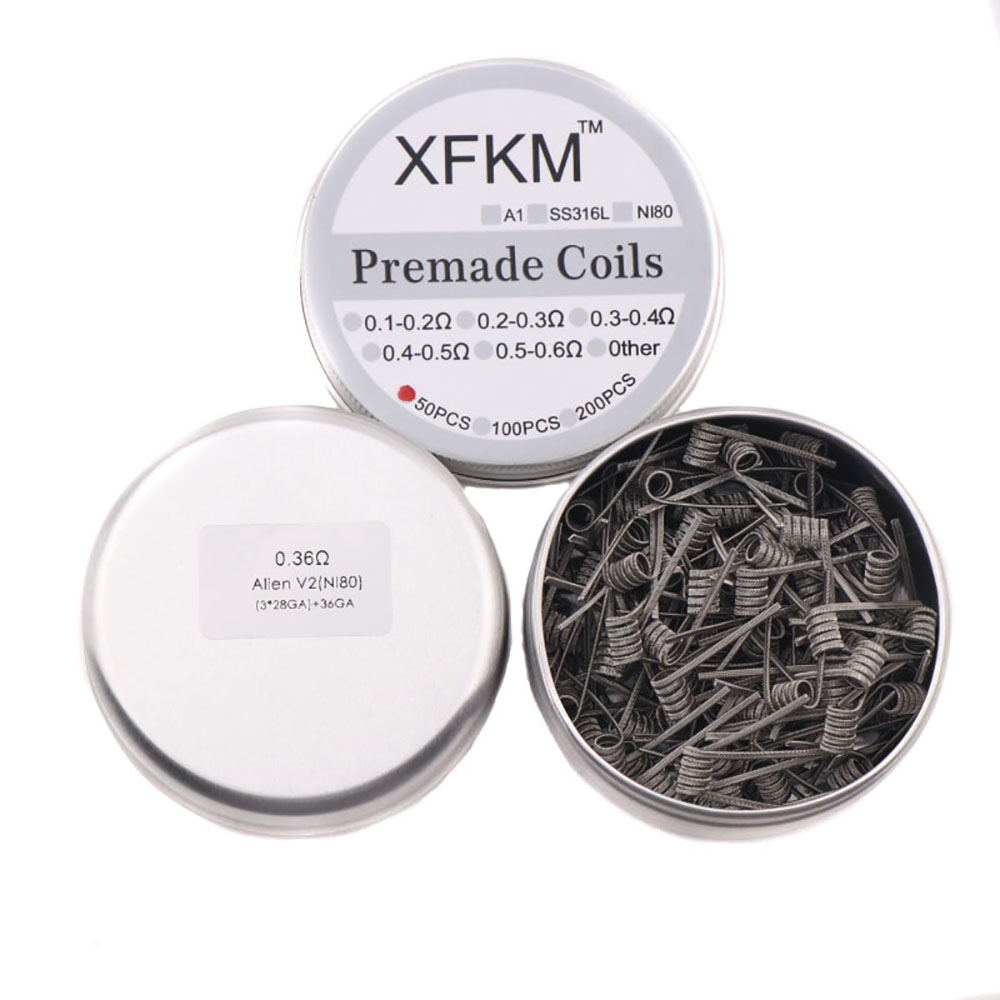 НОВИНКА XFKM 100 шт./упаковка  – обзор и цена Clapton Wire Pre Built