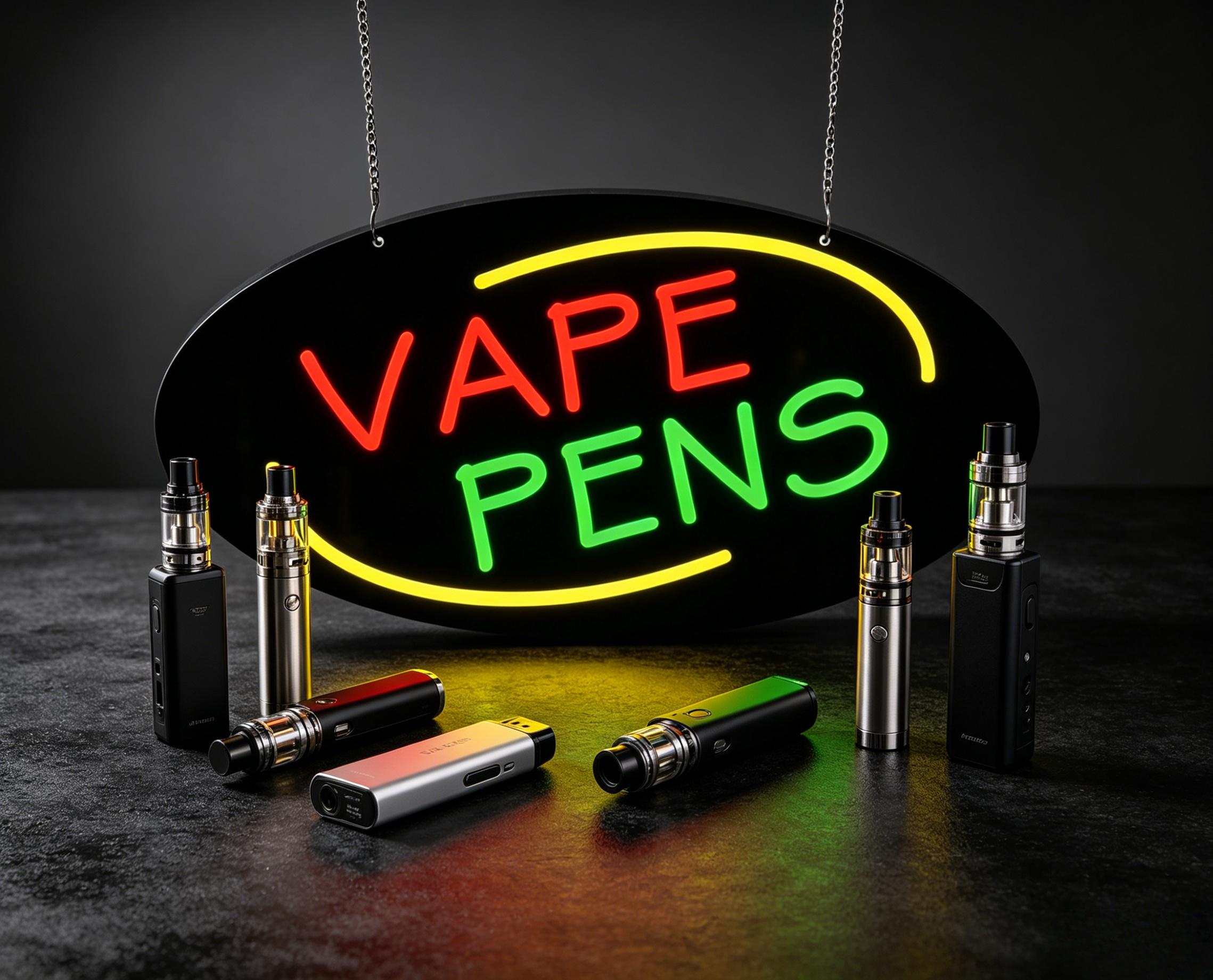 Неоновая вывеска Vape Pens с р – обзор и цена Vaping Shop