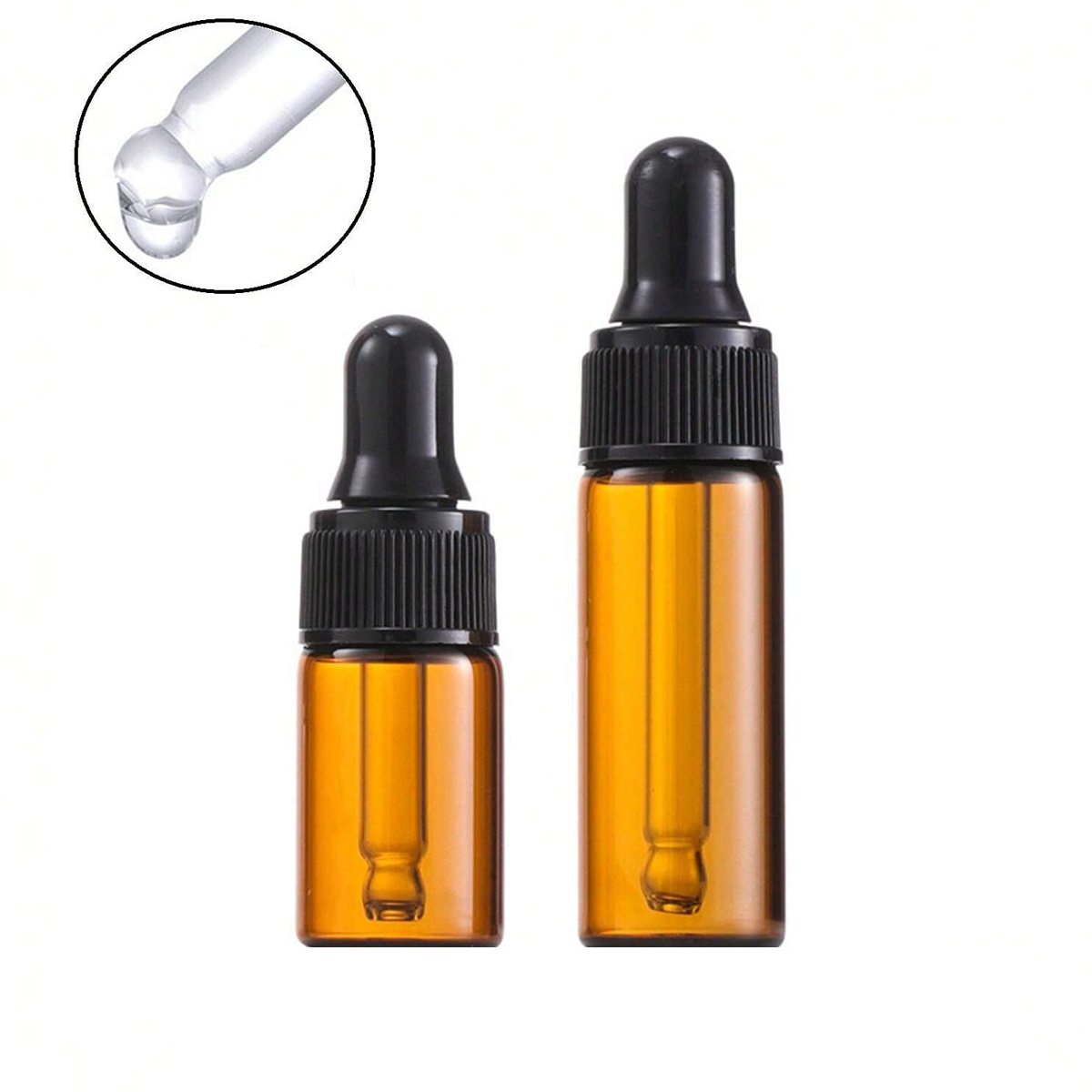 10 шт., стеклянные бутылки-кап – обзор и цена Juice Bottle Dropper