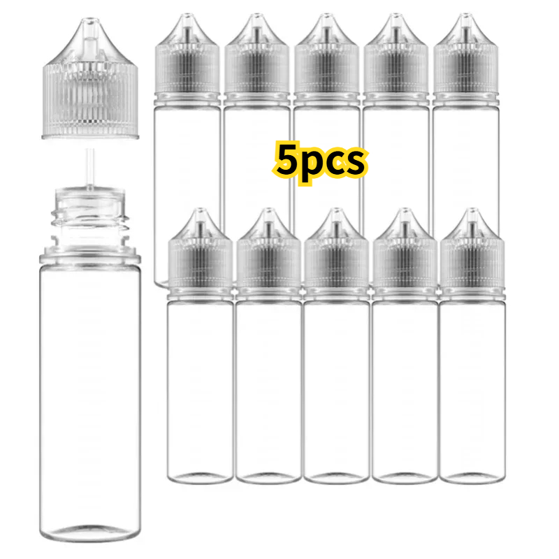 5 шт. 30 мл-120 мл ПЭТ прозрач – обзор и цена Juice Bottle Dropper