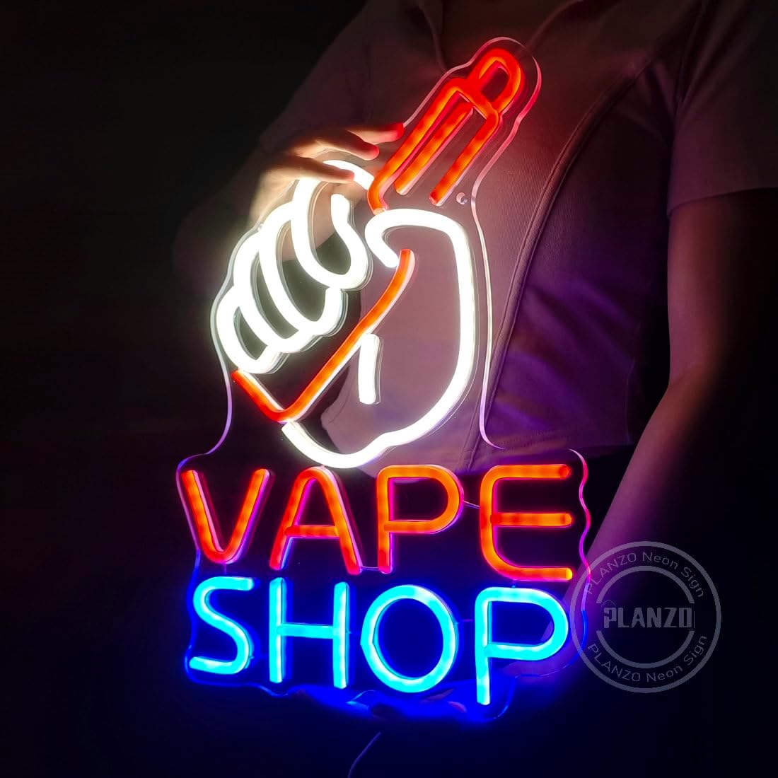 Неоновая вывеска VAPE Shop для – обзор и цена Vaping Store